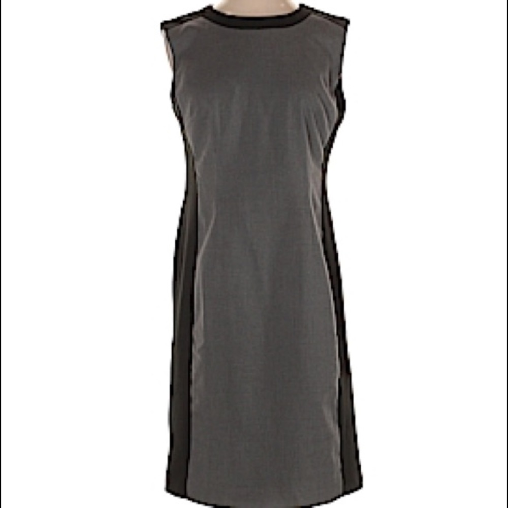 ✨Black Gray Ann Taylor Interview Work Dress NWT ✨